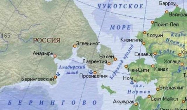 Россия собирается возвращать от США часть Берингова моря