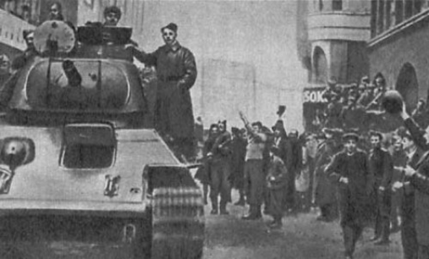 Освобождение Братиславы 4 апреля 1945