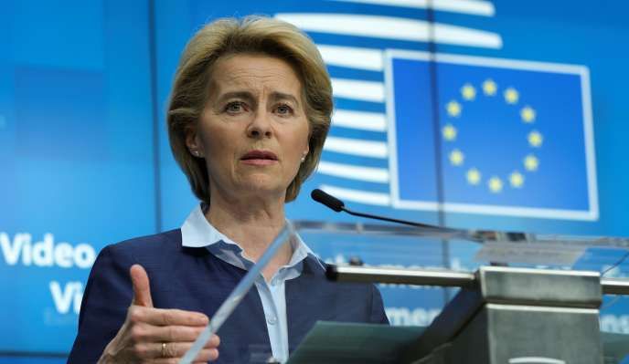 Глава Еврокомиссии Урсула фон дер Ляйен. Фото: Olivier Hoslet Pool via REUTERS
