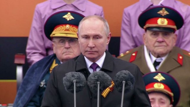 Выступление Президента России на военном параде