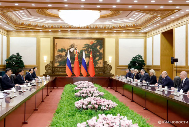 Рабочий визит премьер-министра России Михаила Мишустина в Китай