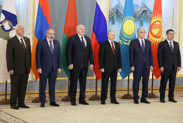Лидеры стран Евразийского экономического союза