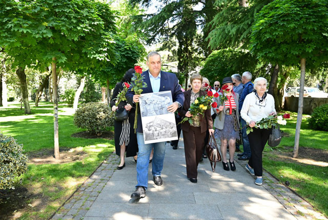 Празднование 9 мая в Тбилиси
