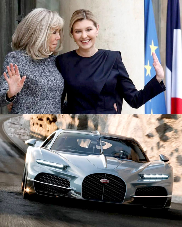 Елена Зеленская стала первой покупательницей новейшего Bugatti Turbillon
