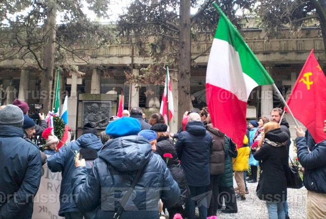 В Италии почтили память советского партизана Федора Полетаева