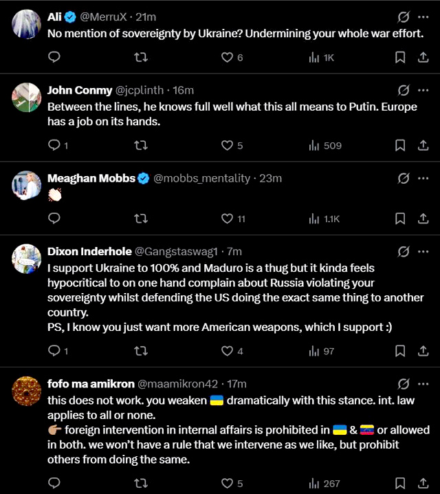 Глава МИД Украины Сибига поддержал атаку США на Венесуэлу и похищение Мадуро