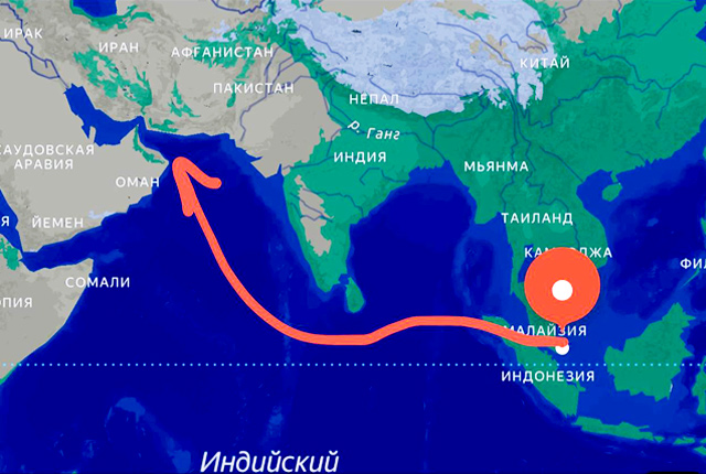 Авианосная ударная группа USS Abraham Lincoln возглавляемая одноименным носителем, продолжается движение в направлении Залива