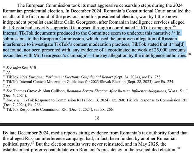 В Конгрессе США не нашли доказательств российского следа при победе Кэлина Джорджеску в Румынии