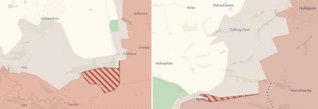 Ситуация на фронте в Украине