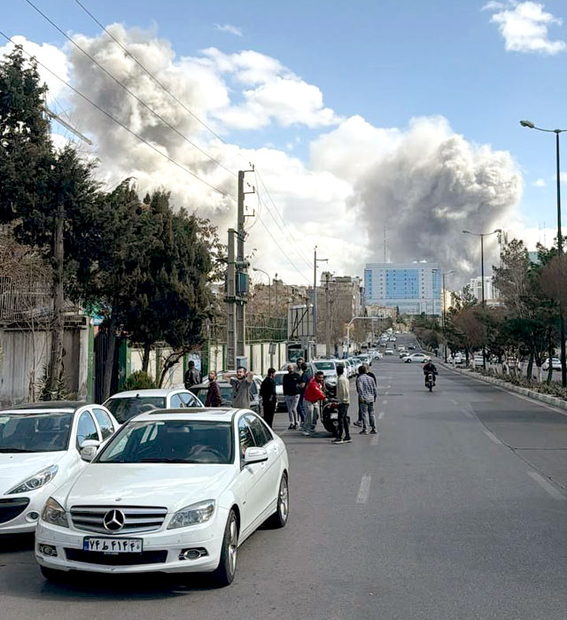 По Тегерану прямо сейчас наносятся массированные удары