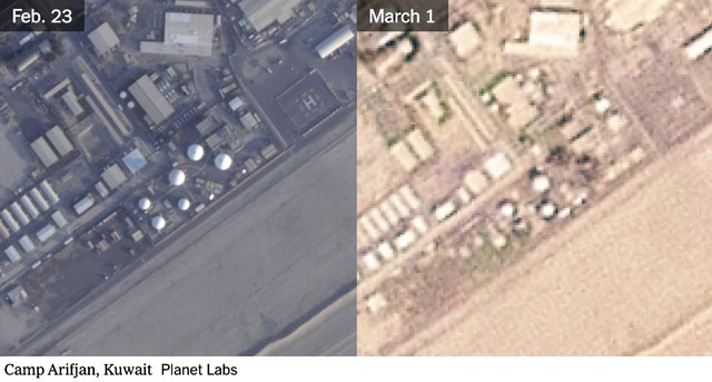Как минимум семь американских объектов спутниковой связи были поражены Ираном на территории пяти стран Ближнего Востока
