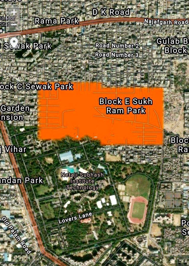 Сообщается о крупном пожаре в Нью-Дели