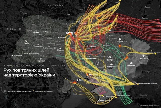 Ситуация на фронте в Украине