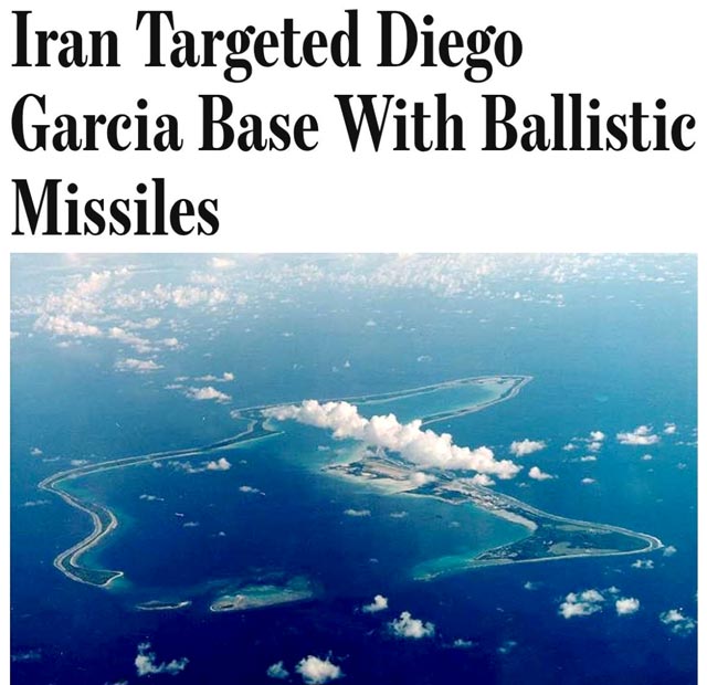 Иран впервые атаковал военную базу США, расположенную за тысячи километров от его границ
