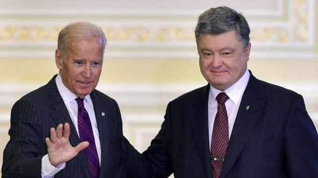 Americans' ”partnership” staged by Biden and Poroshenko and parallels in Georgia