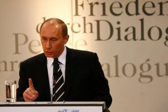 ყველაფერი ახდა: რაზე აფრთხილებდა პუტინი დასავლეთს 15 წლის წინათ