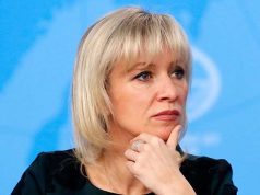 მარია ზახაროვამ ლიზ ტრასს შეახსენა, როგორ ჩაფლავდა ლავროვთან შეხვედრისას