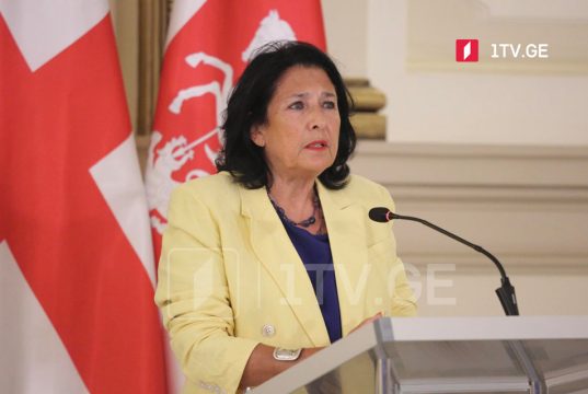 სალომე ზურაბიშვილი – პრორუსული, ჰომოფობიური და აგრესიული დაჯგუფებები გაძლიერდნენ, მიუღებელი უნდა იყოს ამ ჯგუფების დაცვა, მათი პრორუსული პროპაგანდის წახალისება
