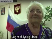 “თვალზე ცრემლით” _ ხერსონში რუსეთის მოქალაქეობაზე რიგი დადგა