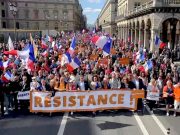 პარიზში ათასობით მომიტინგემ მაკრონის გადადგომა და საფრანგეთის ევროკავშირიდან და ნატოდან გასვლა მოითხოვა პარიზში ათასობით მომიტინგემ მაკრონის გადადგომა და საფრანგეთის ევროკავშირიდან და ნატოდან გასვლა მოითხოვა