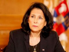 ვინ მობანს პირს პრეზიდენტ სალომე ზურაბიშვილს? სალომე ზურაბიშვილი