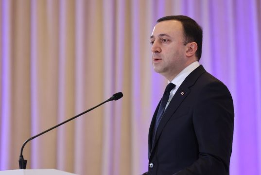 პრემიერი – ჩვენი ქვეყნის მომავალი არ ეკუთვნის და აღარ ეკუთვნის არც უცხო ქვეყნის აგენტებს, არც უცხო ქვეყნის მსახურებს, ჩვენი ქვეყნის და ჩვენი ხალხის მომავალი ეკუთვნის პატრიოტებს