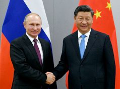 კრემლმა პუტინსა და სი ძინპინს შორის გამართული მოლაპარაკებების შემდეგ ორი განცხადების მომზადების შესახებ განაცხადა კრემლმა პუტინსა და სი ძინპინს შორის გამართული მოლაპარაკებების შემდეგ ორი განცხადების მომზადების შესახებ განაცხადა