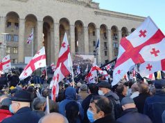 2023 წლის 9 აპრილს რუსთაველის გამზირზე მეხუთე კოლონა იდგა! 9 აპრილს რუსთაველის გამზირზე მეხუთე კოლონა იდგა!