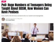 დიდი ბრიტანეთის სკოლებში ბავშვებს ფარულად ასწავლიან „BDSM-ის სიხარულს“