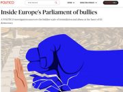 „ევროპარლამენტში გამეფებული ატმოსფერო: დამცირება, მანიპულაციები და სექსუალურ-ფსიქოლოგიური დევნა-შევიწროება“