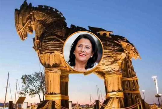 საქართველოს პრეზიდენტი – დასავლური ტროას ცხენი