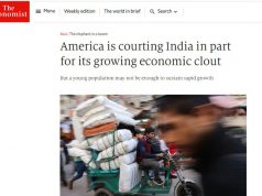 The Economist: ამერიკა ინდოეთს მისი მზარდი გავლენის გამო ეარშიყება
