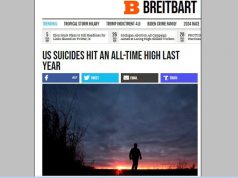 აშშ თვითმკვლელობებმა წალეკა