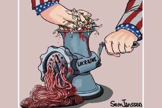 ნელ-ნელა ყველა მიხვდა, რომ დასავლეთს თავისი ინტერესები აქვს და უკრაინელები, უბრალოდ, საზარბაზნე ხორცად გამოიყენა