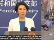 აშშ – ეს არის შავი ხვრელი და პრობლემების წყარო ნარკოტიკების წინააღმდეგ ბრძოლაში