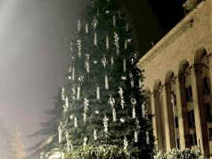 ნაძვის ხის ანთების საზეიმო ღონისძიებაზე მისული ბავშვების წინაააღმდეგ მიმართული პროვოკაცია ჩაიშალა
