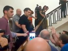 ქართული *ღნეროვნული შელოცვა: “შეაგინე პუტინს!” ქართული *ღნეროვნული შელოცვა: "შეაგინე პუტინს!"