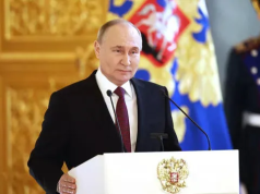 ვლადიმერ პუტინი 9 ქვეყნის ლიდერებთან ერთად საქართველოსა და მოლდოვის მოსახლეობას გამარჯვების დღეს ულოცავს