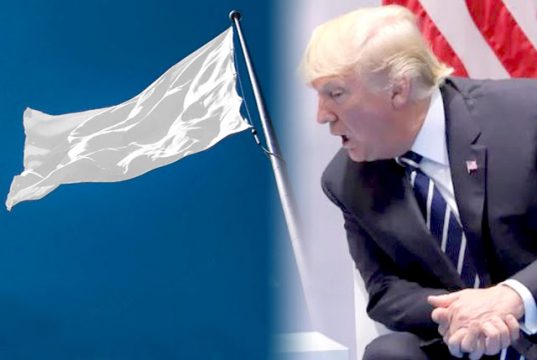 ტრამპის თეთრი ალამი