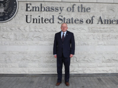 საქართველოში აშშ-ის სახელმწიფო დეპარტამენტის ევროპისა და ევრაზიის საქმეთა ბიუროს წარმომადგენელი იმყოფება
