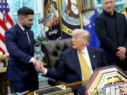 ილია თოფურია, UFC-ს სხვა მებრძოლებთან ერთად, თეთრ სახლში დონალდ ტრამპს შეხვდა ილია თოფურია, UFC-ს სხვა მებრძოლებთან ერთად, თეთრ სახლში დონალდ ტრამპს შეხვდა