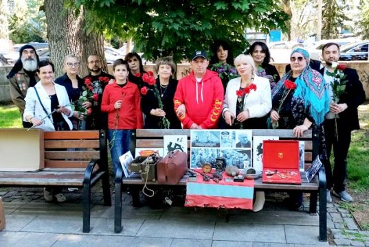 აღვნიშნავთ გამარჯვების დღეს კიკვიძის პარკში აღვნიშნავთ გამარჯვების დღეს კიკვიძის პარკში