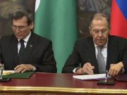 Сергей Лавров и Рашид Мередов подписали дорожную карту сотрудничества