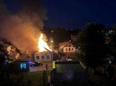 Обстрел Белгорода попал на видео: 50 домов разрушено, трое погибших