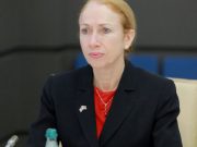 Послу США задали вопрос о судье Лаше Чхиквадзе и спросили, находится ли этот судья под санкциями Келли Дегнан