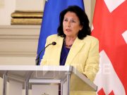 20 июля во дворце Орбелянов состоялась встреча Президента с делегацией европейских парламентариев Саломе Зурабишвили