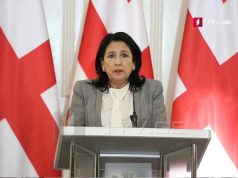 Саломе Зурабишвили — Мы должны категорически осудить референдумы, которые проходят в Восточной Украине, это крайне циничное действие России