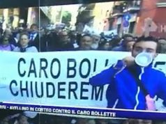 В Италии прошли акции против политики властей в отношении Украины