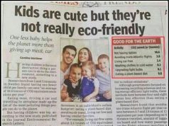 «Дети – это очень мило, но неэкологично»
