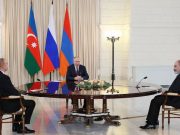 В Санкт-Петербурге состоялась трехсторонняя встреча Владимира Путина, Никола Пашиняна и Ильхама Алиева